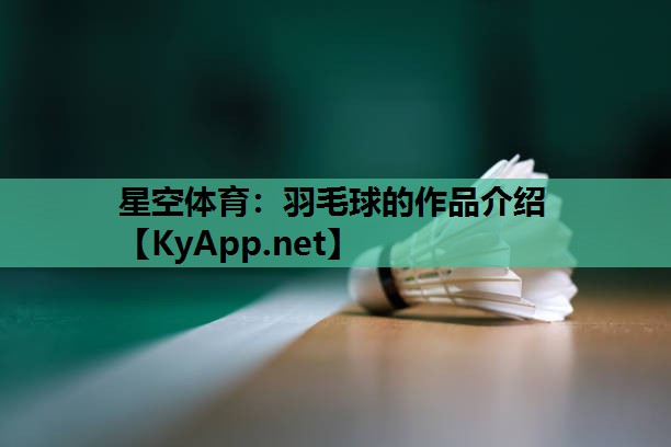星空体育：羽毛球的作品介绍