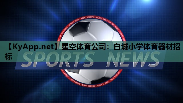 星空体育公司：白城小学体育器材招标