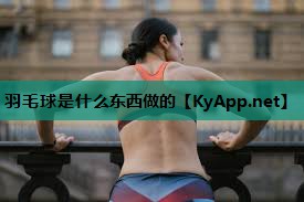 羽毛球是什么东西做的 羽毛球是什么东西做的